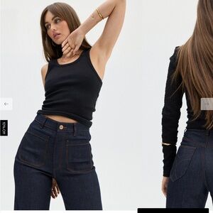 ROLLA'S Women Jeans High Rise in Dark Blue